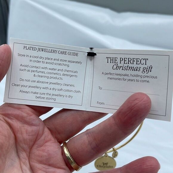 NWT Chrysalis gold plated expandable Christmas bracelet - Picture 4 of 9